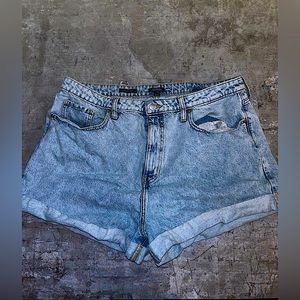 Plus Size Denim Shorts
